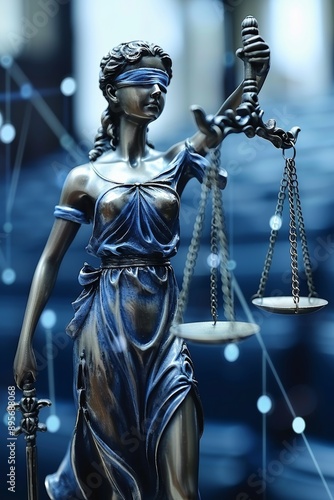 Ethical ai in legal framework neural network on scales of justice for ethical decision making