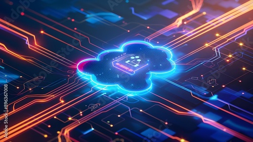 Circuit background for cloud storage and data processing