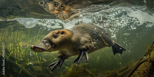 platypus in the wild