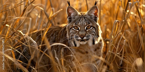  bobcat in the wild, 