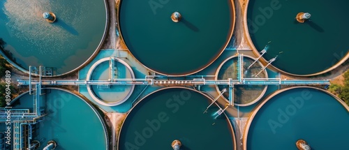 High-Tech Gold Refining Plant Seen from Above - Modern Industrial Process of Gold Refinement