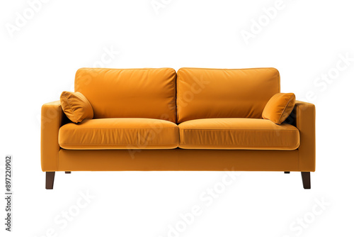 a couch with pillows on it