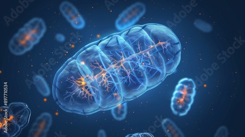 mitochondria produce atp