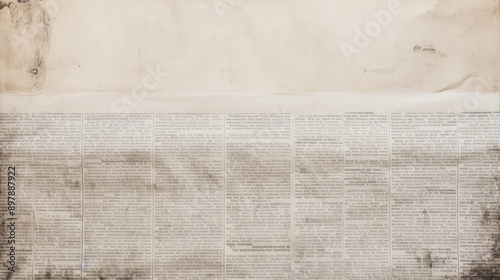 bold newsprint paper texture