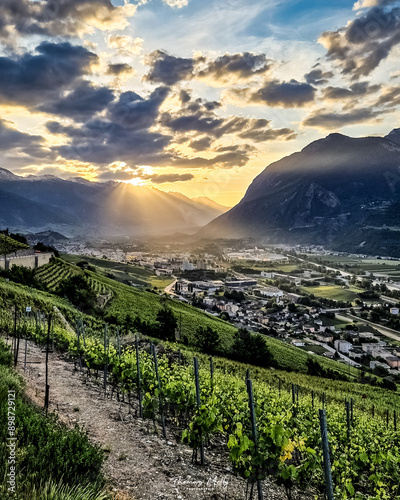 Un matin en valais