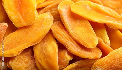 ドライフルーツのマンゴーの背景画像（Background image of dried fruit mango.） 