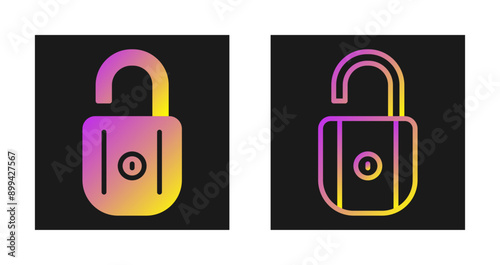 Unlock Vector Icon