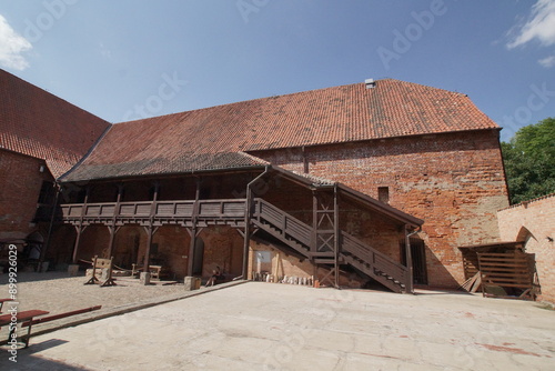 Zamek Krzyżacki w Ostródzie. Polska - Mazury - Warmia.