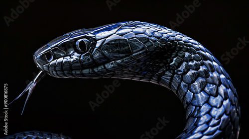 a blue cobra