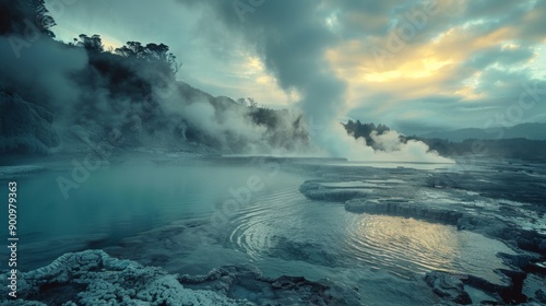 Rotorua Geothermal Area - Hot springs and geysers in New Zealand