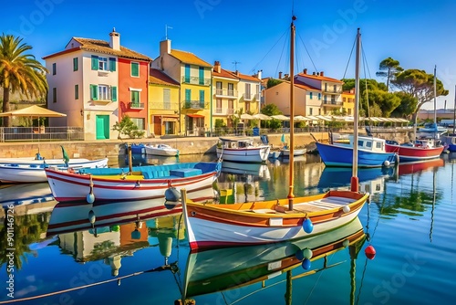 Harbour of Martigues, South of France