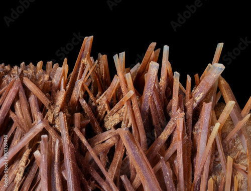 Stunning aragonite crystals with intricate, natural geometric formations.