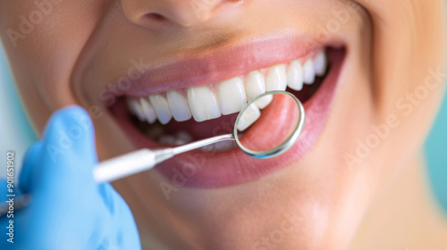 Patient smiling brightly after receiving professional dental cleaning at local clinic