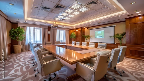 Conference room at the hotel equipped with everything image