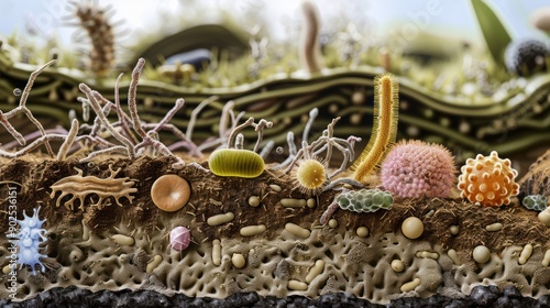 Microscopic World: A Close-Up View of Soil