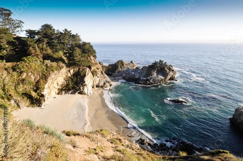 McWay Beach at Big Sur Highway 1