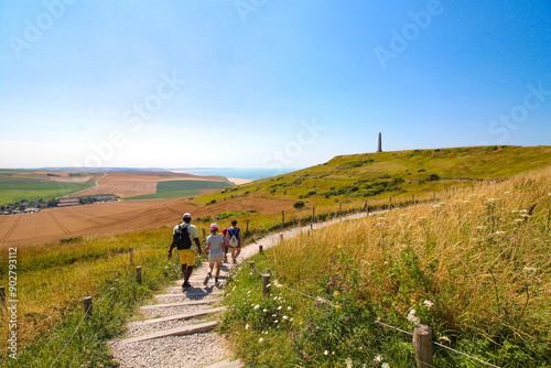 Cap Blanc-Nez on the coast of Northern France