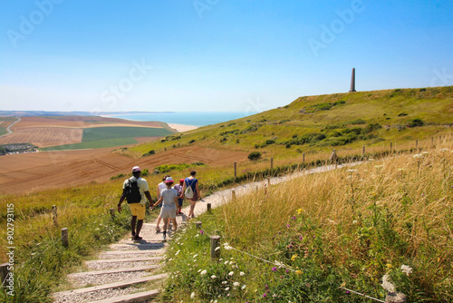 Cap Blanc-Nez on the coast of Northern France