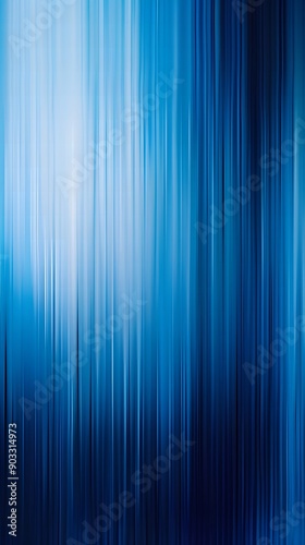 Blue gradient background with blurred stripes and a grainy texture.