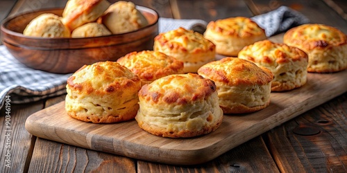 Delicious homemade cheese scones fresh out of the oven, cheese, scones, baking, homemade, savory, pastry, delicious, golden