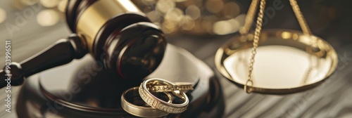 The symbolism of legal objects such as the gavel, scale, and wedding rings plays a crucial role in the courtroom context, illustrating the essence of justice, equality, and contractual relationships