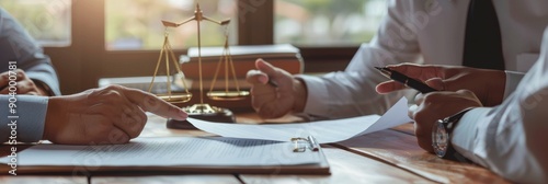 Attorneys provide expert legal advice, discuss cases, analyze documents, and develop negotiation strategies to achieve fair settlements for their clients during detailed legal consultations