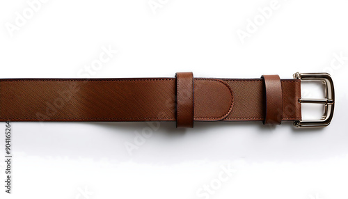  Brown Nylon Belt- Brown women's synthetic nylon fastening belt, luxurious strap purse isola_1(41)