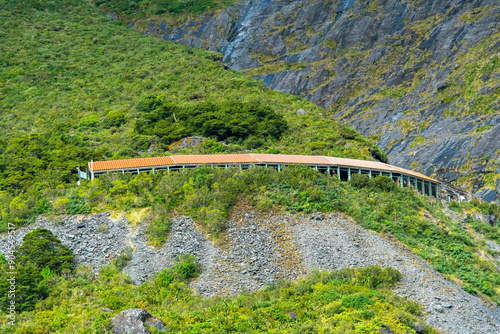 Homer Tunnel in Milford Sound - New Zealand