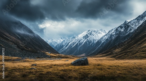 Rugged landscapes of Arthurs Pass