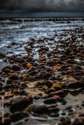 Kamienista plaża