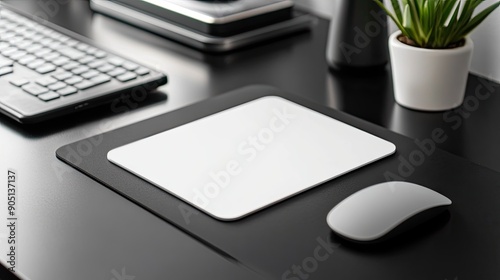 Modern Aesthetic Mousepad Mockup | Mousepad Mockup | Realistic