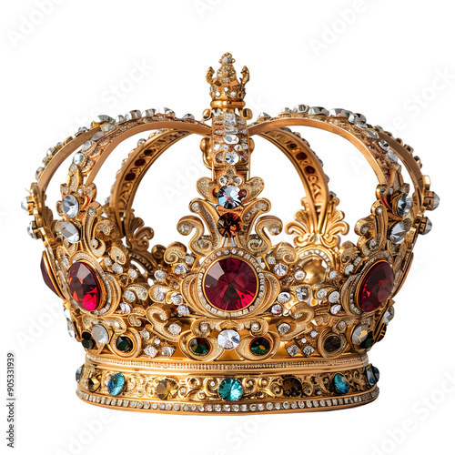 Luxury Gold King Crown