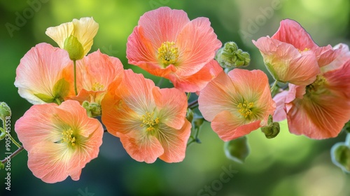 This image features a close-up of fading flowers, their petals curling and colors dulling as summer ends. The late afternoon sun provides a warm, soft light that highlights the delicate, ephemeral