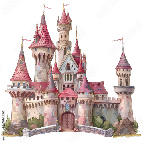 princess castle No background