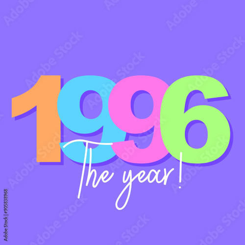 1996 COLORFUL NUMBER