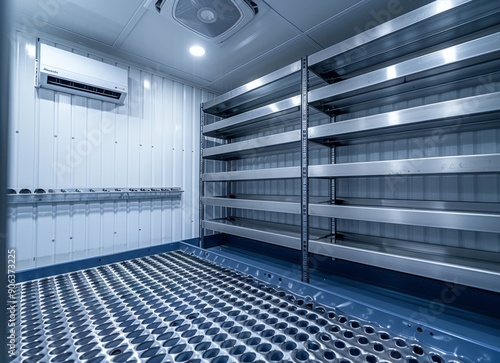 Refrigerated Storage Unit Interior