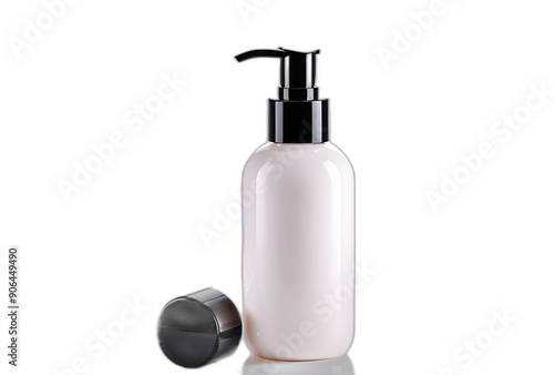 white cosmetic dispenser mockup white transparent high resolution high details vibrant