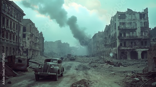 Scene of war, When Germany occupied Poland, 1942, cinematic history