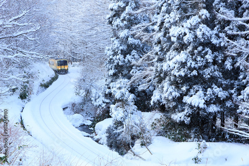 積雪期にも運休せずに頑張っていた頃の木次線