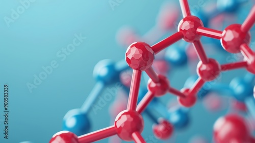 Illustration of ionic bonding and lattice structure