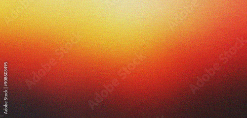 yellow and red gradient background design with noise texture effect, for art product design and social media, Banner poster header design.