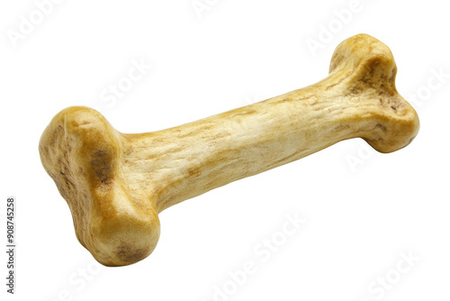 High-quality image of a dog bone chew toy. Perfect for pet-related projects and advertisements. Isolated on a transparent background.