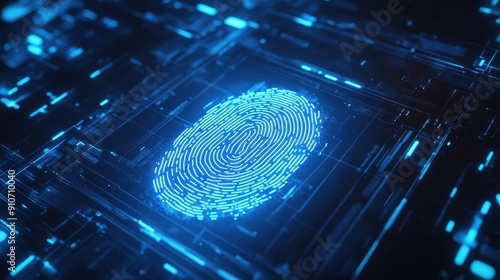 Futuristic digital processing of biometric fingerprint scanner for enhanced security and identity verification in cyberspace