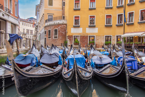 Godoles of Venice, emblematic symbol of this fabulous Italian city