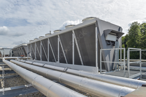 free cooling system on the roof