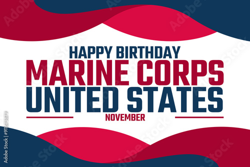 Marine Corps Birthday Celebrating the Legacy, Valor, and Dedication of the United States Marines Since 1775 wallpaper