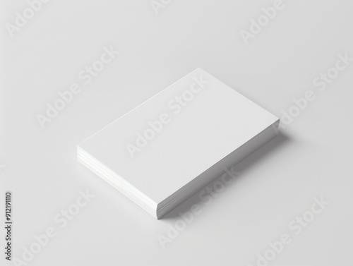 3D model of a white object with a cubic form, designed for minimalistic and elegant purposes.