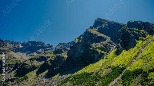 Polish mountains. Tatra Mountains.