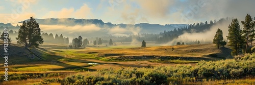  landscape photo yellowstone national park