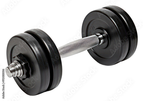 PNG Dumbbell sports black gym.